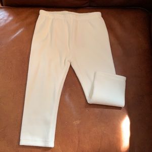 Cream Velour pants